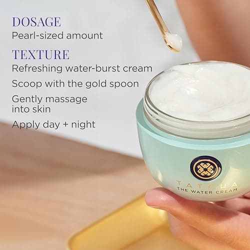 TATCHA The Water Cream | Cream Moisturizer for Face, Optimal Hydration For Pure Poreless Skin thumbnail 7