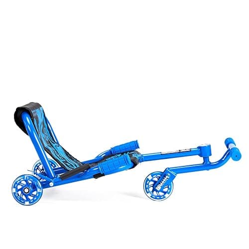 VEVOR Ride on Scooter, Load Capacity of 198 lbs, Swing Side-to-Side for Amazing Ride Powered by Zig-Zag Motion, Ride on Drifting Toy for Ages 10+, Rides on Any Hard Surface for Indoor & Outdoor, Blue thumbnail 10