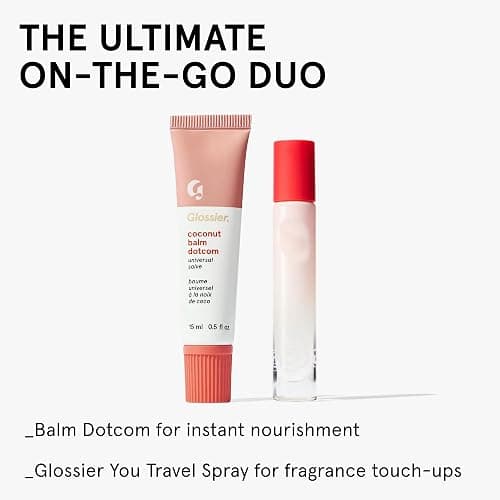 Glossier Balm Dotcom Hydrating Lip Balm - Universal Salve, Up to 12Hr Moisture - Lanolin, Beeswax & Castor Oil for Dry Lips, Cuticles & Skin - Coconut, Clear Untinted, 15ml thumbnail 9