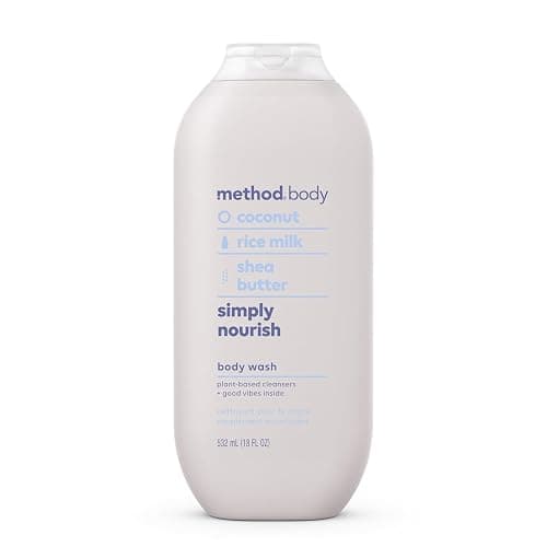 Method Body Wash, Simply Nourish, Paraben and Phthalate Free, 18 oz (Pack of 1) - Image 1