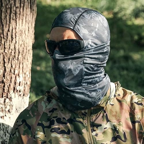 Balaclava Face Mask for Men Women UV Protection Summer Cooling Full Head Cover Camo Motorcycle Helmet Masks Hunting Hood thumbnail 9