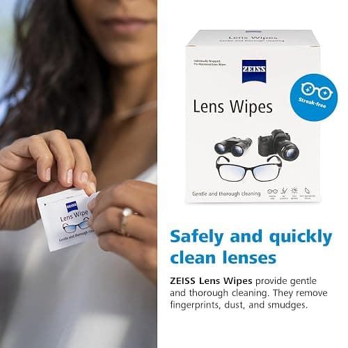 ZEISS Pre-Moistened Lens Cleaning Wipes, 200 Count thumbnail 6