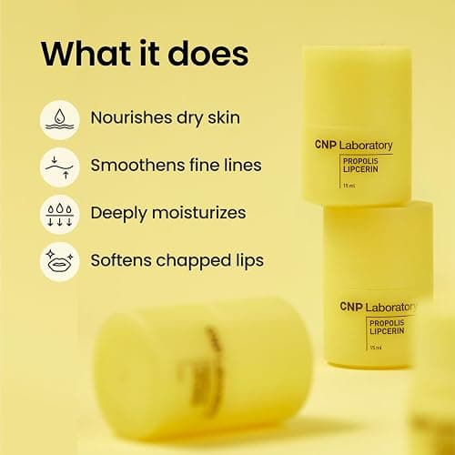 CNP Honey Lip Butter - Propolis Lipcerin™ 01 Original, Hydrating Overnight Manuka Lip Balm & Mask, 12hr Long-Lasting Moisture, Stocking Stuffers, Gifts for Women, 0.5 fl.oz. thumbnail 2