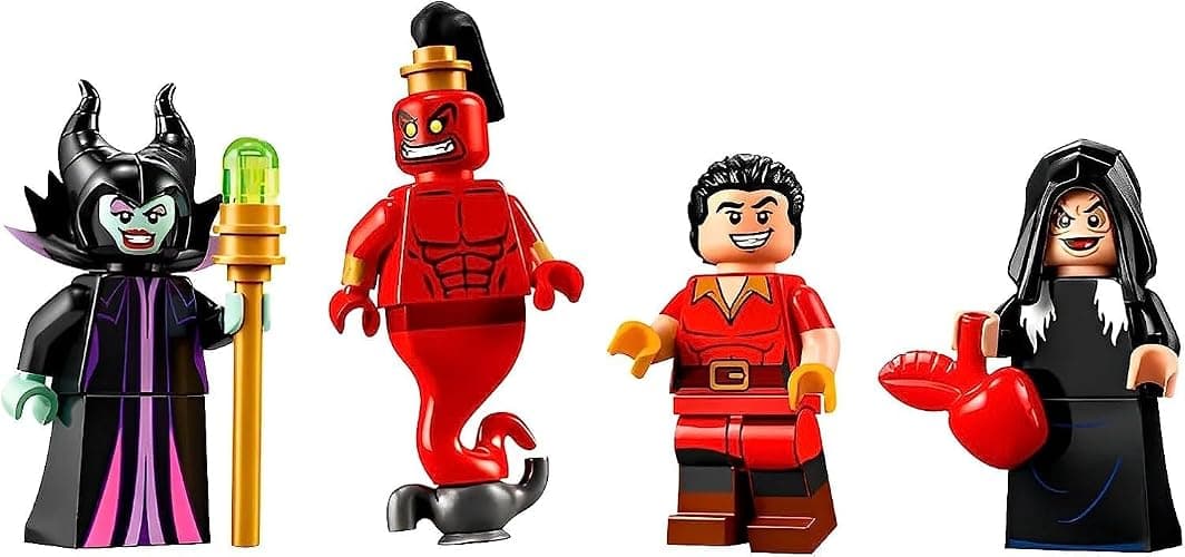 Lego Disney 100 Disney Villains Icon Christmas 43227 Toy Block Present Fantasy Girl Adult thumbnail 6