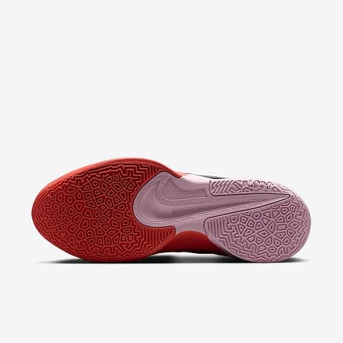 Ja 2 "Heart Eyes Basketball Shoes (IB5842-800, Magic Ember/Pink Foam/Deep Night/Iron Grey) Size 9.5 thumbnail 2