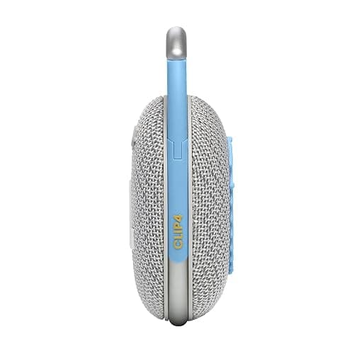 JBL Clip 4 Eco Waterproof Portable Bluetooth Speaker Bundle with gSport Carbon Fiber Case (White) thumbnail 7