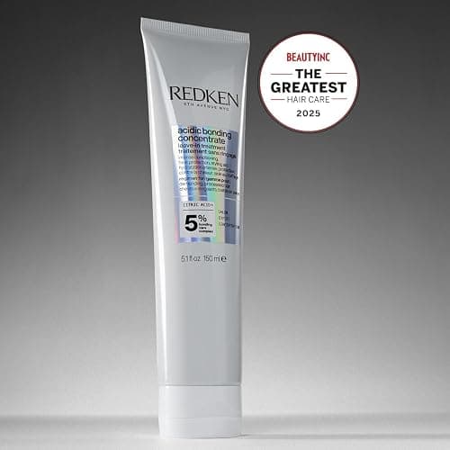 Redken Acidic Bonding Concentrate Leave In Conditioner - Hair Repair Treatment For Weak & Damaged Hair, Bond Building & Strengthening, Smooths & Provides Heat Protection thumbnail 10