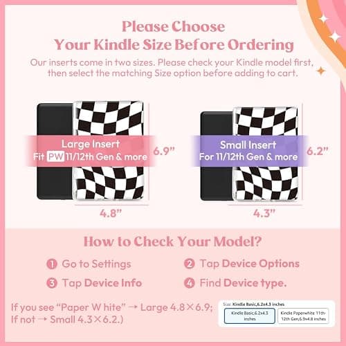 Kaciola 12PCS Inserts Cardstock and 4PCS Charms for E-reader with 50PCS Stickers for Insert, 6.2"x4.3" Bookish Warm Theme Back Cover Accessories for E-Reader Basic, Gifts for Booklovers thumbnail 2