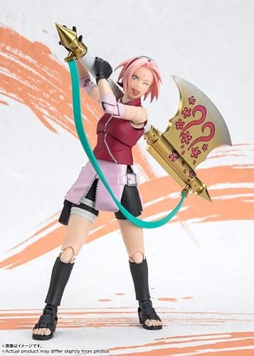 TAMASHII NATIONS - Naruto - Sakura Haruno - NARUTOP99 Edition - S.H.Figuarts Action Figure thumbnail 2