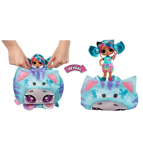 LOL Surprise Tweens Costume Surprise Emma Emo Fashion Doll with Inflatable Teal Kitty Pet Costume and Multiple Surprises Including Fabulous Fashions & Accessories – Great Gift for Kids Ages 4+ thumbnail 4