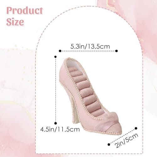 Jewelry Stand Holder, Elegant Lady Model Jewelry Organizer Mannequin Princess Dress Necklace Hanging Rack for Bracelets Earrings Rings Women Girls thumbnail 3