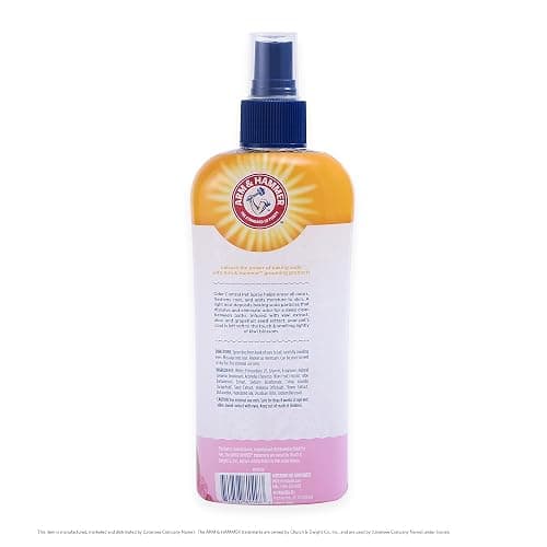 Arm & Hammer for Pets Super Deodorizing Dog Spray with Baking Soda for Odor Control Freshens Coat Between Baths pH Balanced Formula for Dogs Kiwi Blossom 8 FL OZ Single Dogs and Puppies Grooming thumbnail 5