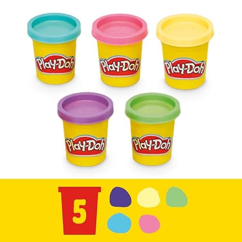 Play-Doh Kitchen Creations Cookie Creations Playset, Kids Arts & Crafts Set, Preschool Play Food Toys, Easter Gifts for Girls & Boys, Ages 3+ (Amazon Exclusive) thumbnail 6