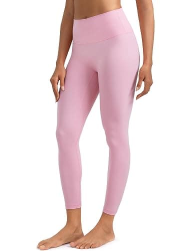 Colorfulkoala Dreamlux No Front Seam Leggings for Women 25"/28" Inseam, Seamless High Waisted Buttery Soft Yoga Pants - Image 1