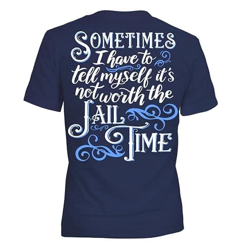 Southern Attitude Jail Time Women's Short Sleeve T-Shirt - Image 1