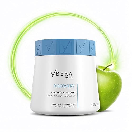 Ybera Discovery Bio-Stemcell® Hair Mask for Damaged & Dry Hair, Deep Conditioning Treatment, Hydrating Repair Mask with Apple Stem Cell Technology, Shine & Frizz Control, 200g - Image 1