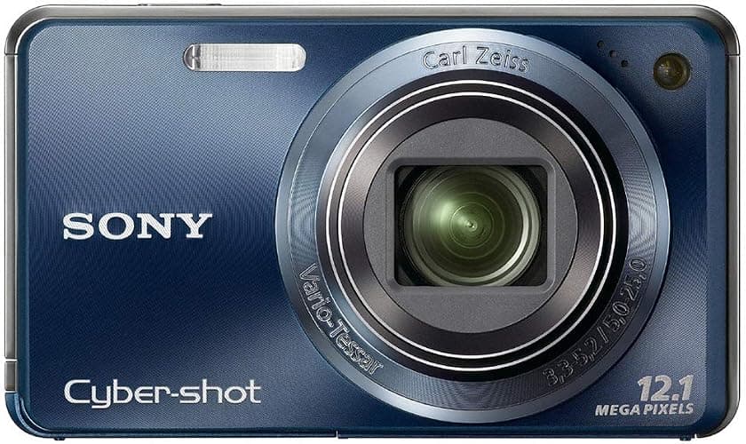 Sony Cyber-shot DSC-W290 12 MP Digital Camera with 5x Optical Zoom and Super Steady Shot Image Stabilization (Dark Blue) (OLD MODEL) thumbnail 2
