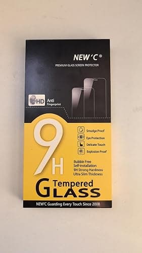 NEW'C 3X Privacy for iPhone 15 Pro Screen Protector (6.1 inches)+ 3X Camera Lens Protector, Sensor Protection, Case Friendly Tempered Glass Film + Dust Plug - Easy Installation Tool Included thumbnail 8