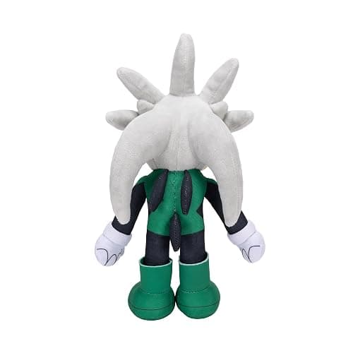 Sonic The Hedgehog DC Comics Sonic as The Flash and Silver as Green Lantern 9” Plush 2-Pack thumbnail 6