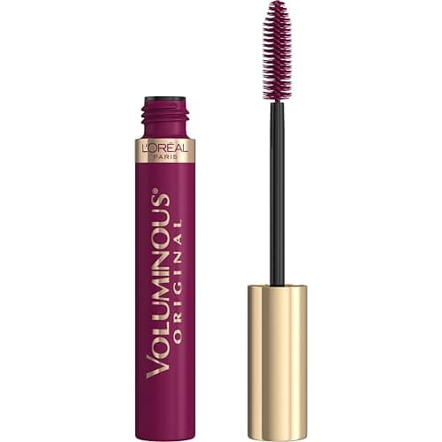 L'Oreal Paris Makeup Voluminous Original Mascara, Deep Burgundy, 0.26 Fl Oz - Image 1