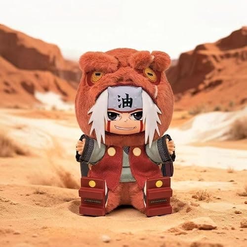 MINISO Naruto Shippuden × Cute Beasts Sitting Party Series Figure Blind Box, Collectible Ornament, Cartoon Theme, Multicolor thumbnail 9