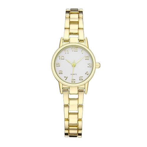 TWOPTION Womens Waterproof Wrist Watch,Women's Small Thin Analog Bracelet Quartz Watch Dainty Christmas Gifts - Image 1