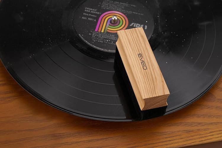 EVEO Vinyl Record Cleaning Kit - 4-in-1 Premium Vinyl Record Cleaner & Vinyl Cleaning Kit with Velvet Brush, Vinyl Cleaner Liquid, Duster & Turntable Stylus Gel thumbnail 8