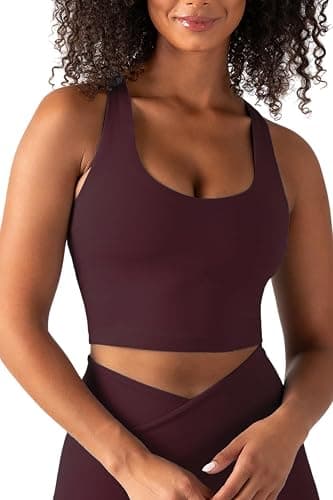YITTY Active Women's UltraLuxe Built-in Bra Tank Top, Athleisure, 4-Way-Stretch - Image 1