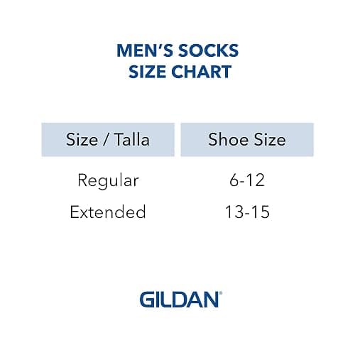 Gildan Men's Active Cotton Ankle Socks, 10-Pairs - White - Shoe Size: 6-12 thumbnail 6