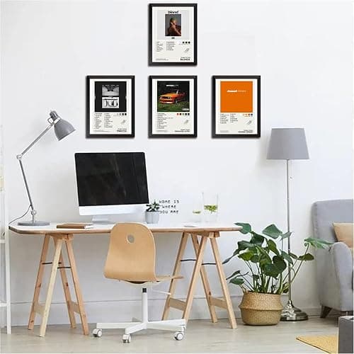 generisch Frank Ocean Poster (Set of 4) Music Album Cover Signed Limited Leinwand Poster Unframed 8inx12in(20x30cm) thumbnail 3