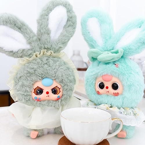 Baby Three Lily Rabbit Town Series 2 Plush Blind Box 1Pc (1 of 12 Possible Styles) Kawaii Cute Blind Box Figures, Random Design Action Figures Collectible Toys Home Decorations thumbnail 2