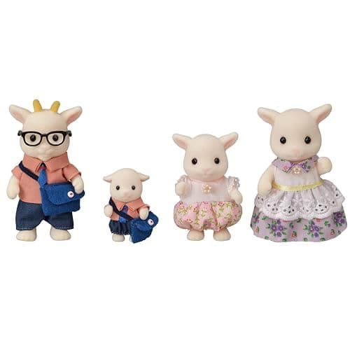 Calico Critters Goat Family - Set of 4 Collectible Doll Figures - Image 1