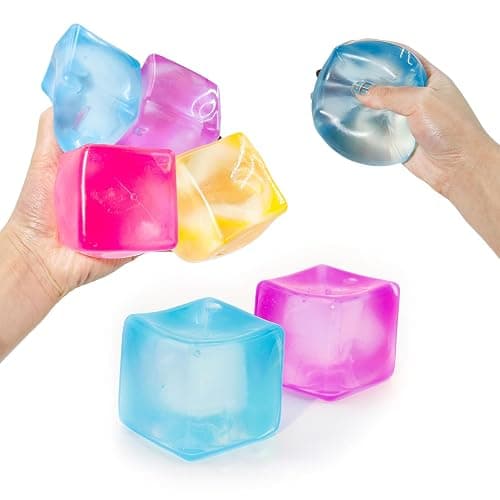 Nice Cube - Sensory Toy with a Super Solid Squish Nice Square Shape Anxiety Sensory Squishy Fidget Toy Ice Cube Slow Rise (#009) thumbnail 7