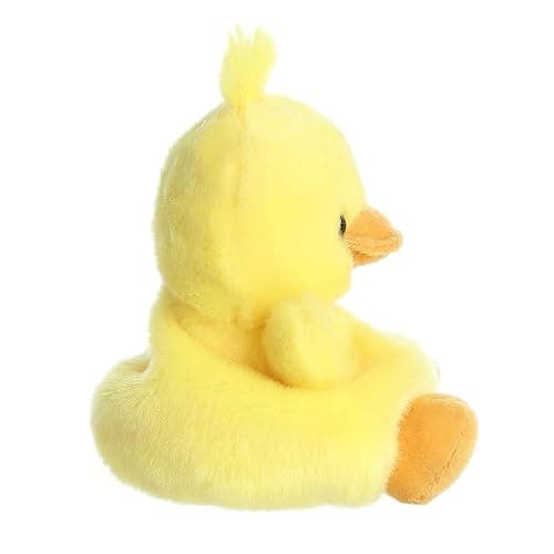 Aurora® Adorable Palm Pals™ Darling Duck Stuffed Animal - Fun Collectible Plush for Kids and Adult Collectors - Perfect for Decorating Rooms and Birthday Gifts - Yellow 5 Inches thumbnail 4