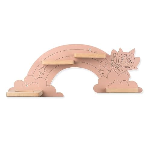 Tonies Magnetic Wall Shelf for Toniebox 1, Charging Station, and 20 Characters - Rainbow thumbnail 4