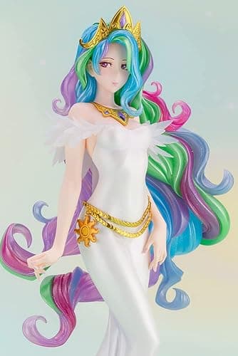 Kotobukiya My Little Pony: Princess Celestia Bishoujo Statue, Multicolor | My Little Pony 9 Inch Statue Figure Bishoujo - Princess Celestia thumbnail 2
