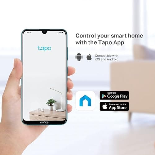 TP-Link Tapo Pan/Tilt Security Camera for Baby Monitor, Pet Camera w/Motion Detection, 1080P, 2-Way Audio, Night Vision, Cloud & SD Card Storage, Works with Alexa & Google Home (Tapo C200) thumbnail 8