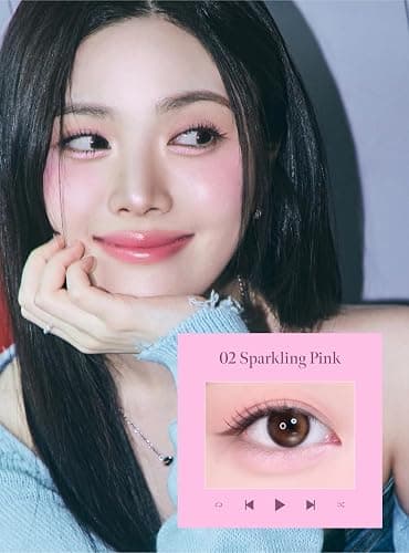 CORALHAZE Idol AEGYO-SAL Maker 02 Sparkling Pink, 2-in-1 Under-Eye Highlighter and Contour Liner for Bright, Voluminous Eyes, Long-Lasting, Smudge-Proof Shimmer Stick with Natural Glow, Korean Beauty - 02 Sparkling Pink - 1 Count (Pack of 1) thumbnail 6