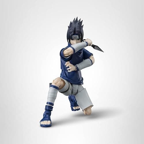 TAMASHII NATIONS - Naruto Shippuden - Sasuke Uchiha-Ninja Prodigy of The Uchiha Clan Bloodline, Bandai Spirits S.H.Figuarts Action Figure thumbnail 10