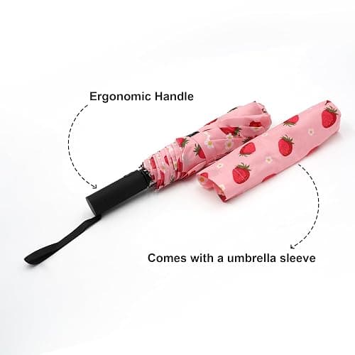 Nollia Compact Travel Umbrella with Auto Open – Windproof Folding Umbrella, Lightweight & Portable for Rain thumbnail 4