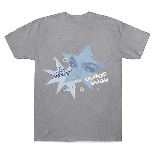 Short Sleeved Freya Singer Skye Merch 2026 Tour T Shirt Cotton Shirt Plus Size Hip Hop Top thumbnail 6