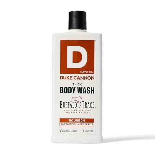 Duke Cannon Supply Co. Thick High Viscosity Body Wash - 3X Thicker, Plant-Based, Mineral-Enriched Body Wash for Men - Bourbon, Naval Diplomacy, Old Glory, & Bay Rum thumbnail 2