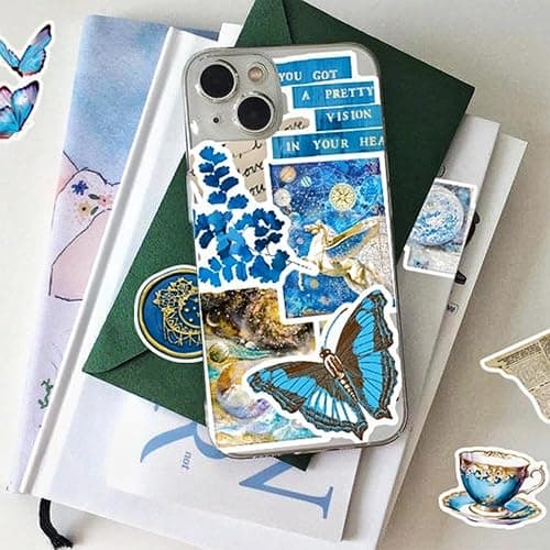 200PCS Vintage Aesthetic Stickers, Victorian Aesthetic Stickers for Water Bottles, Scrapbook Aesthetic Stickers, Vintage Junk Journal Stickers Teens Adults - 200PCSVintage Aesthetic thumbnail 4