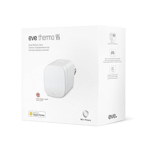 Eve Thermo (Apple Home) 4er Set - Smartes Heizkörperthermostat, Made in Germany, spart Heizkosten, smarte Heizungssteuerung, einfach installiert, Stiftung Warentest geprüft, Thread thumbnail 10