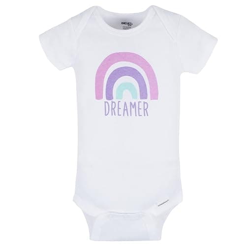 Onesies Brand Baby Girls' 8-pack Short Sleeve Mix & Match Bodysuits thumbnail 2