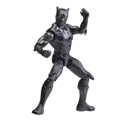 Marvel Mech Strike Mechasaurs, 4-Inch Black Panther with Sabre Claw Action Figures, Super Hero Toys for Kids Ages 4 and Up thumbnail 3