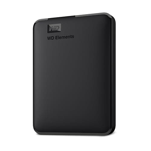 WD 2TB Elements Portable External Hard Drive for Windows, USB 3.2 Gen 1/USB 3.0 for PC & Mac, Plug and Play Ready - WDBU6Y0020BBK-WESN - Image 1