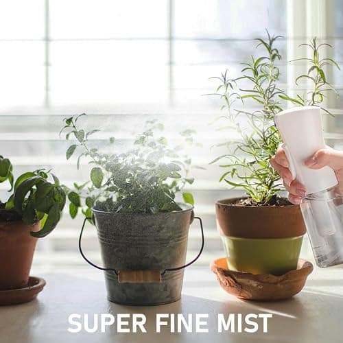 ELEMSY Spray Bottle For Hair (2 Pack 6.8 OZ) Continuous Mister Empty Spray Bottles, Ultra Fine Mist Water Sprayer for Hairstyling, Cleaning, Plants, Pets, Barbers, Salons, Essential Oil Scents thumbnail 2
