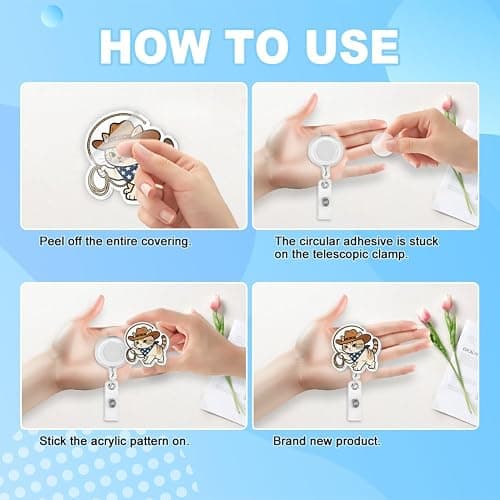 Hobbspring 12Pcs Funny Cartoon Organ Badge Reels Clips Retractable Heart Bone Lungs ID Badge Clips Worker Teacher Nurse Name Badges Holders for Colleague Team Nurse Week Gifts thumbnail 4