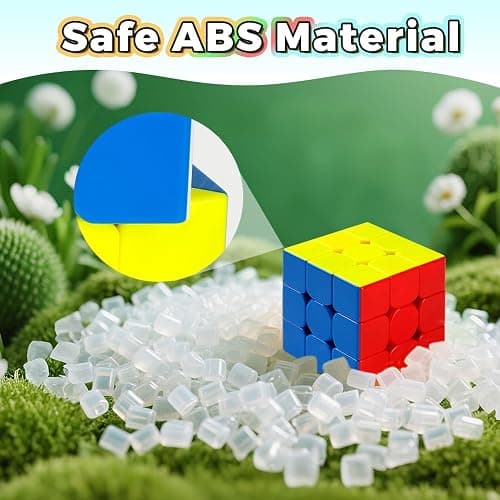Speed Cubes, [8Pack] Magic Cubes，Puzzle Cube - Megaminx Mirror Pyramid 2x2 3x3 4x4 5x5 Puzzle Cube Collection Speed Cube Bundles for Kids& Adults thumbnail 4